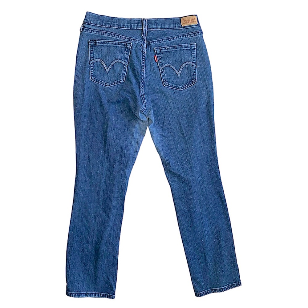 Levi’s 505 Straight Leg Special Detail Size 8 Blue Jeans
